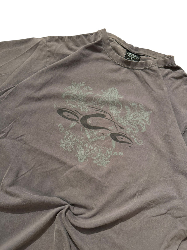 Vintage Orange County Choppers Renaissance Man Faded Tee - Gray