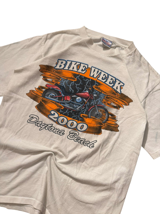 Vintage Bike Week 2000 Daytona Beach Lightning Chopper Tee