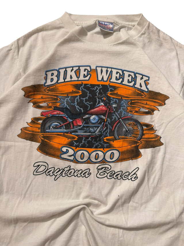 Vintage Bike Week 2000 Daytona Beach Lightning Chopper Tee