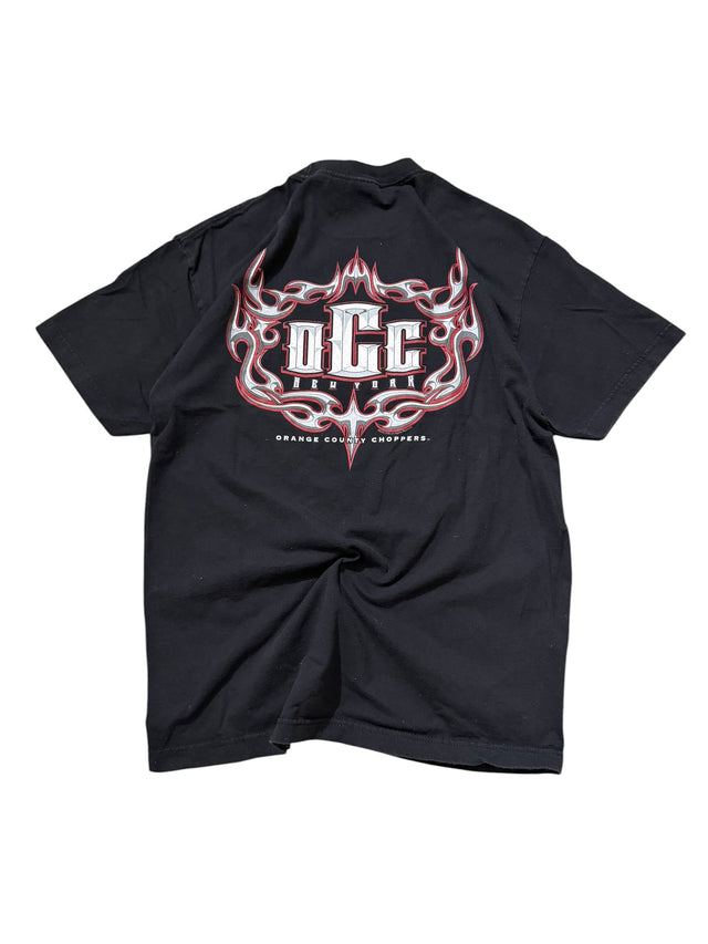 Vintage OCC Orange County Choppers New York Tribal Flames Tee