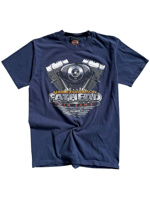 Vintage Harley Davidson Fathead Engine Tee