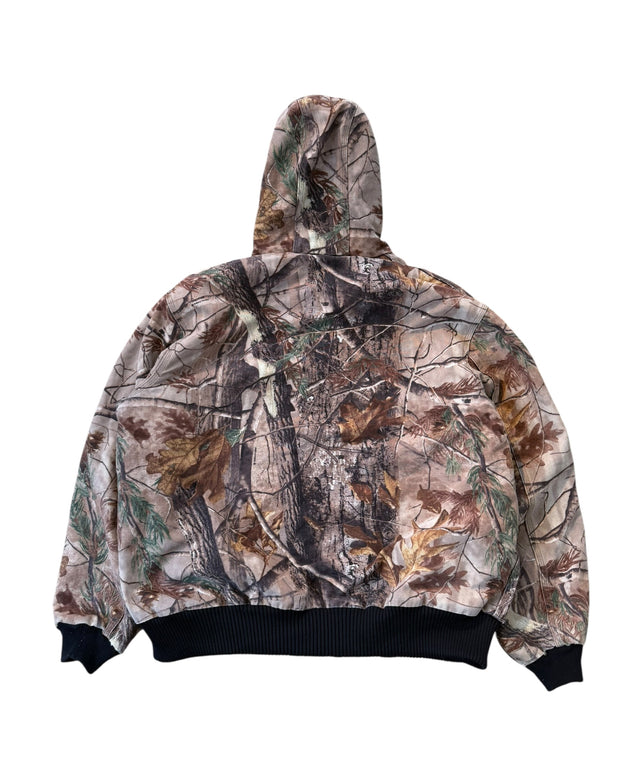 Vintage Camo Carhartt Hooded Active Jacket