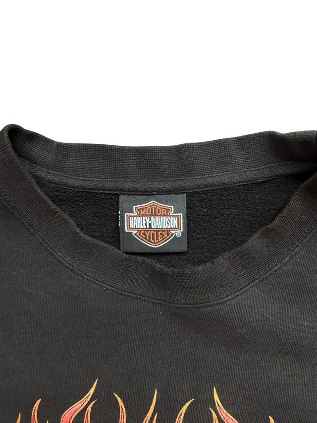 Vintage Harley Davidson Extremist Santa Barbara Crewneck