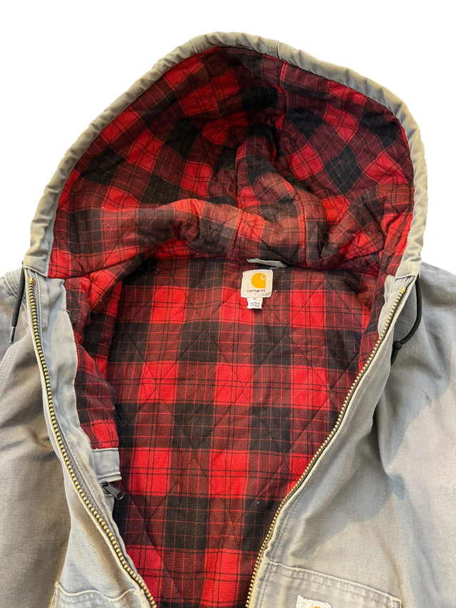 STEEL BLUE / RED PLAID CARHARTT