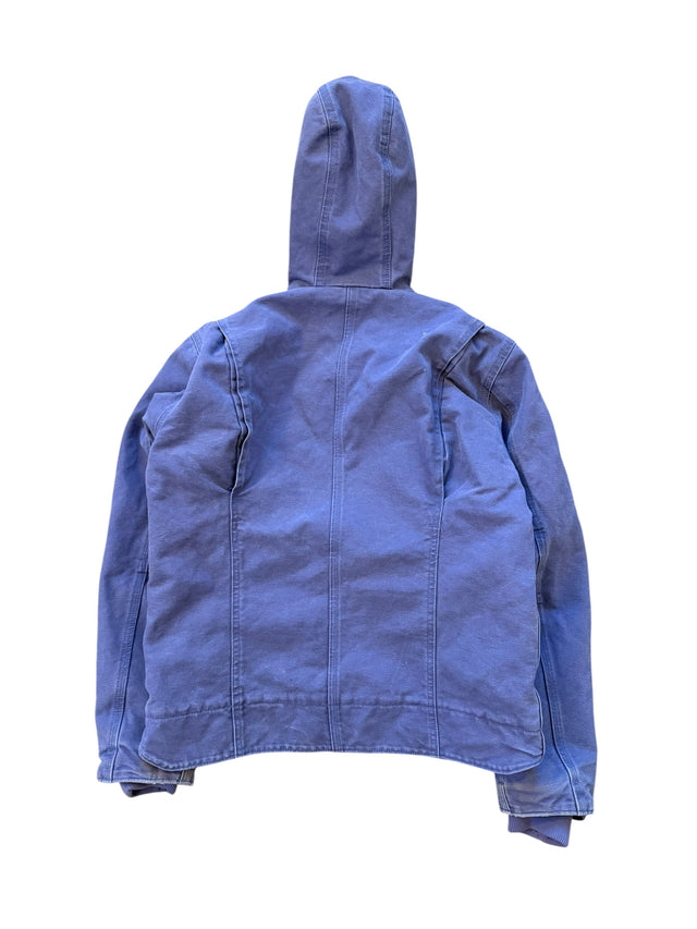 Vintage Magenta Purple Carhartt Hooded Detroit Jacket