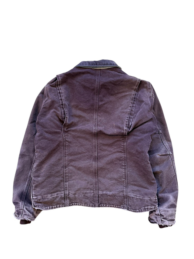 Vintage Wine Carhartt Sherpa Honeycomb Detroit Jacket