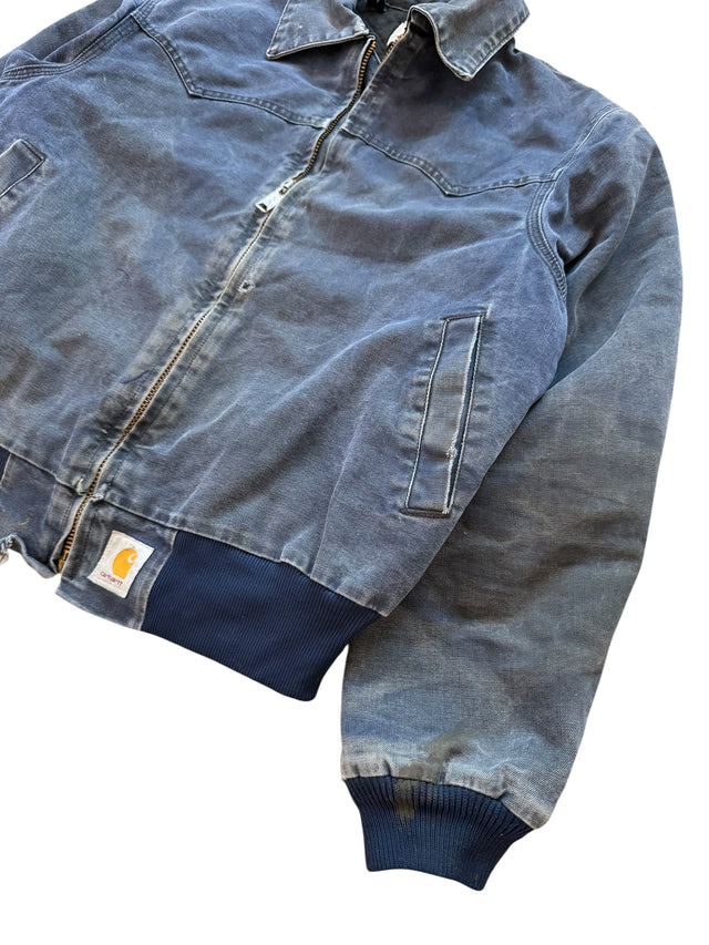 Vintage Faded Navy Carhartt Santa Fe Jacket
