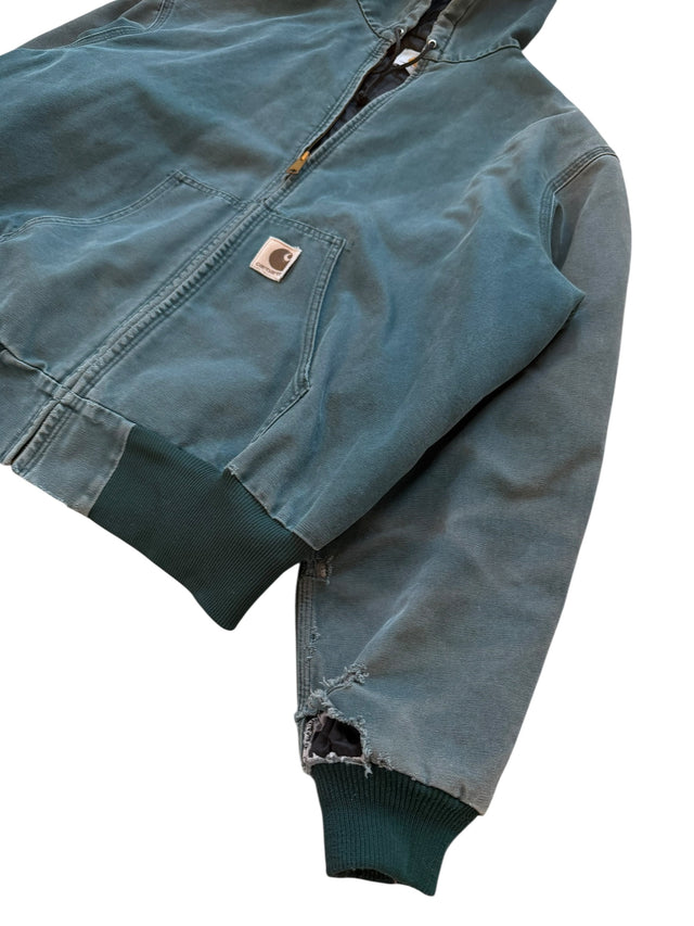 Vintage Ocean Teal Carhartt Active Jacket