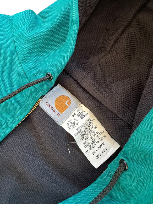 AQUA TEAL CARHARTT JACKET