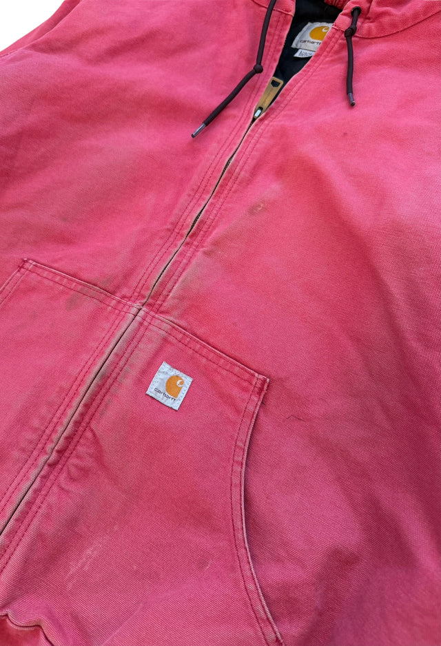 Vintage Salmon Pink Carhartt Active Jacket