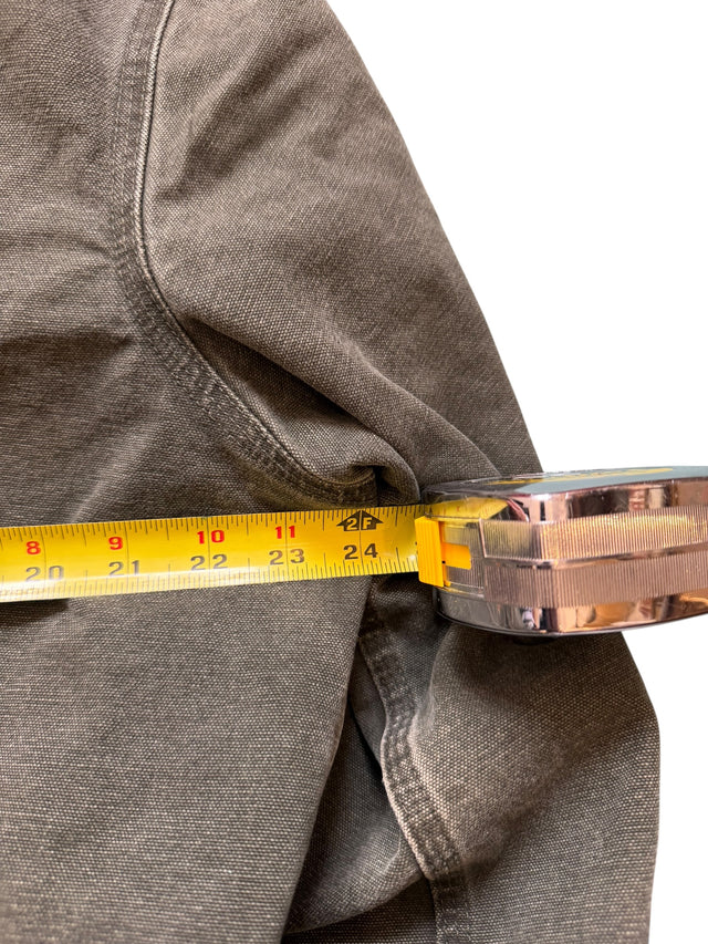 MOSS GREEN CARHARTT HOODED JACKET