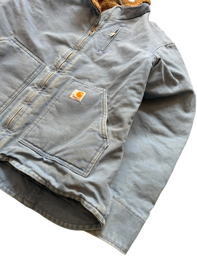 FRENCH BLUE CARHARTT SHERPA JACKET