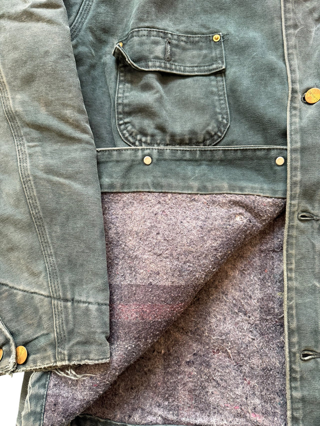 AQUA BLUE CARHARTT CHORE JACKET