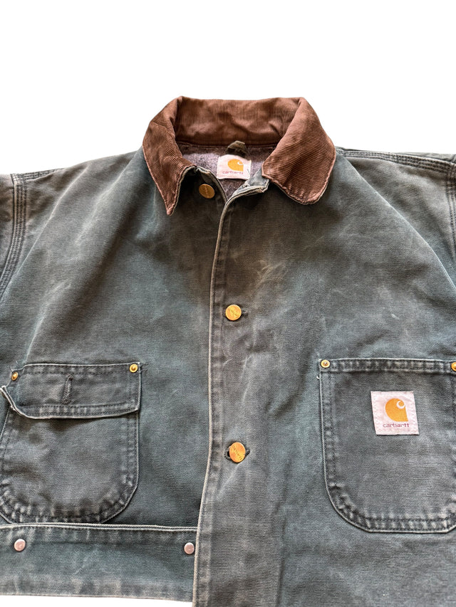 AQUA BLUE CARHARTT CHORE JACKET