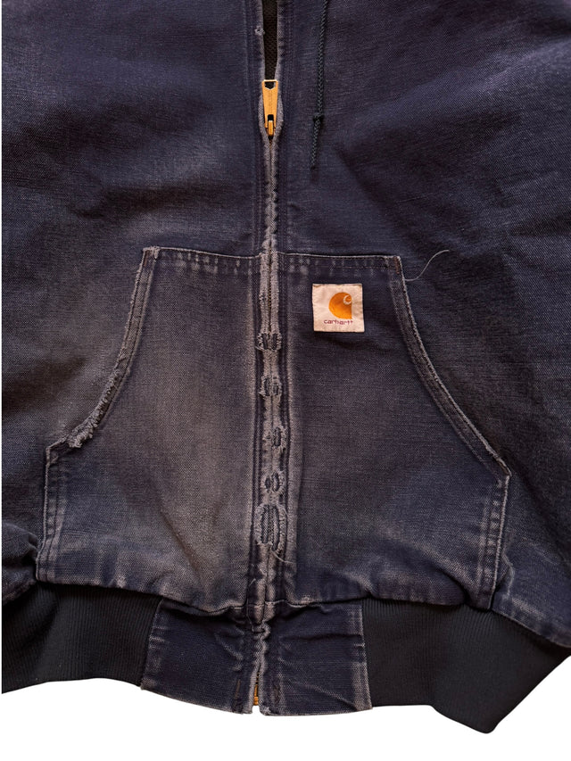MIDNIGHT NAVY HONEYCOMBED CARHARTT JACKET
