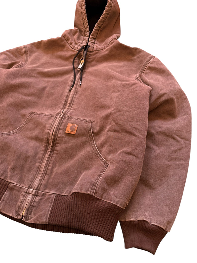 Vintage Chestnut Brown Carhartt Active Jacket