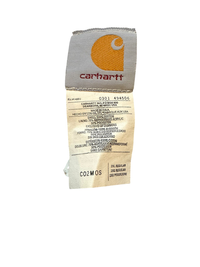 MOSS GREEN CARHARTT CHORE JACKET