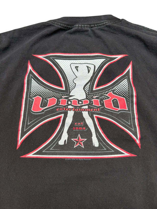 Vintage Cross / Naked Girl Vivd Entertainment T-Shirt