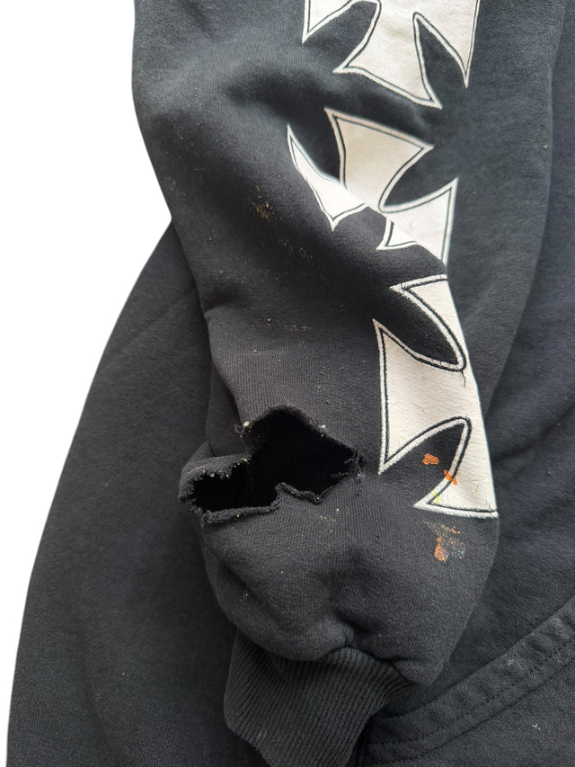 2002 Distressed Choppers Til You Die Hoodie