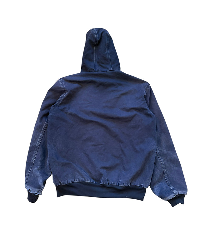 Vintage Navy Blue Carhartt Honeycomb Detroit Jacket