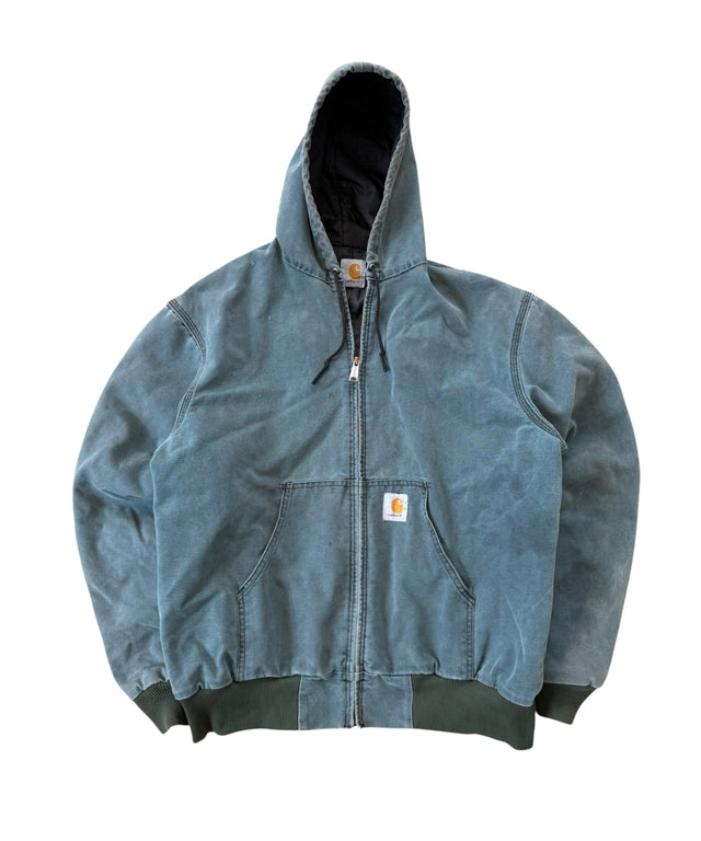 OCEAN TEAL HOODED CARHARTT