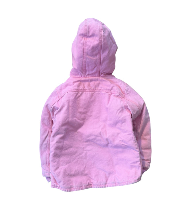 BABY PINK CARHARTT HOODED JACKET