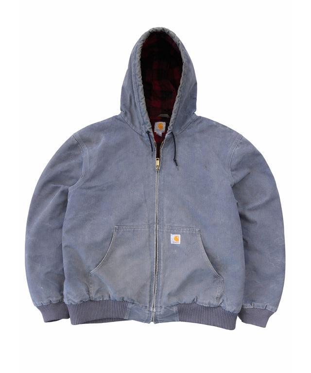 STEEL BLUE / RED PLAID CARHARTT