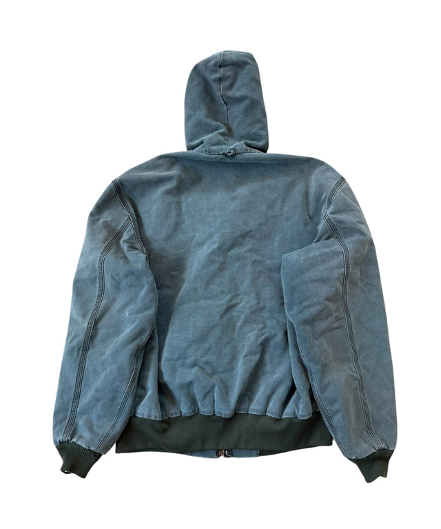 Vintage Ocean Teal Carhartt Hooded Active Jacket