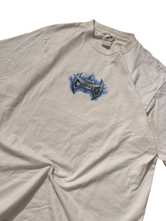 Vintage Orange County Choppers Blue Chrome Chopper Tee - White