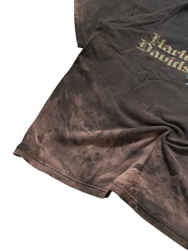 Vintage Harley-Davidson Faded Blade & Knuckle Pocket Tee - REIMAN'S Kewanee IL