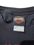 Vintage Harley-Davidson "Biker to the Bone" Skull Wings Tee - Atlantic City NJ