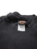 Vintage Harley-Davidson Willie G Skull Red Flames Tee - Green Mountain HD Essex Junction VT
