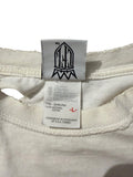 Vintage West Coast Choppers Iron Cross Tee - Distressed White