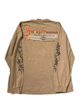 Vintage Harley-Davidson Tribal Bar & Shield Long Sleeve Tee - Smoky Mountain HD Tan