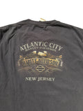 Vintage Harley-Davidson "Biker to the Bone" Skull Wings Tee - Atlantic City NJ