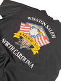 Vintage Wild Breed American Biker Wolf Motorcycle Tee - Winston Salem NC
