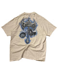 Vintage Orange County Choppers Blue Chrome Chopper Tee - White