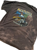 Vintage Harley-Davidson Faded Blade & Knuckle Pocket Tee - REIMAN'S Kewanee IL