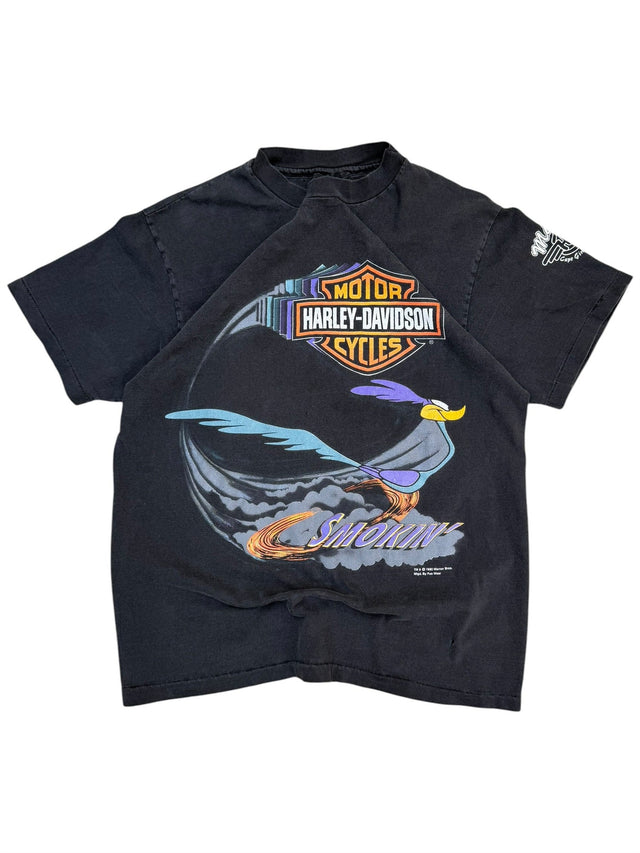 1993 Harley Davidson x Warner Brothers RoadRunner T-Shirt