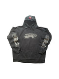 Vintage Faded West Coast Choppers Script Hoodie