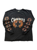 Vintage Choppers Flame Cross Long Sleeve