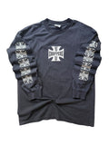 Vintage Faded West Coast Choppers Classic Logo Long Sleeve