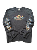 Vintage Easy Riders Skull Flames Long Sleeve
