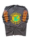 Faded 1990's Dino Biker Flames Long Sleeve