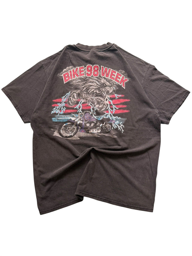 Vintage Bike Week 1998 Daytona Beach Eagle & Lightning Tee