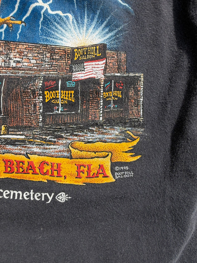 1995 Faded Boot Hill Saloon Daytona Beach Tee