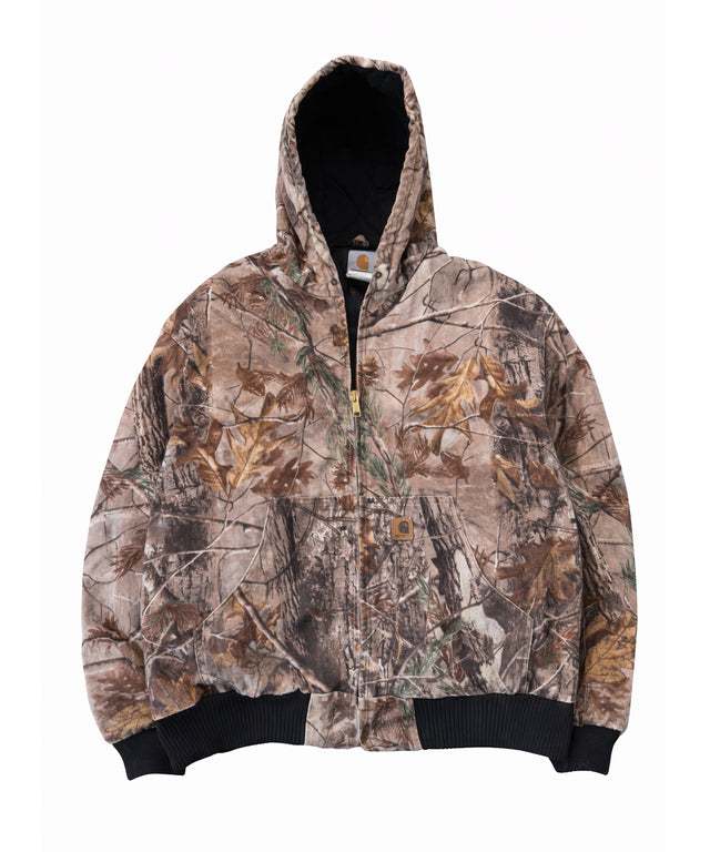 CAMO CARHARTT HOODED JACKET