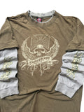 Vintage West Coast Choppers Skull & Wings Long Sleeve