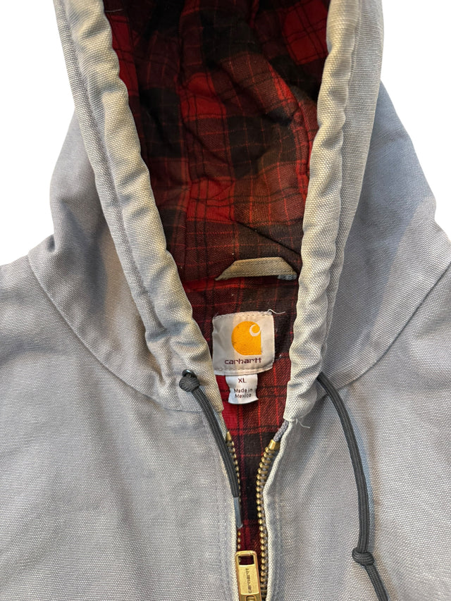 STEEL BLUE / RED PLAID CARHARTT