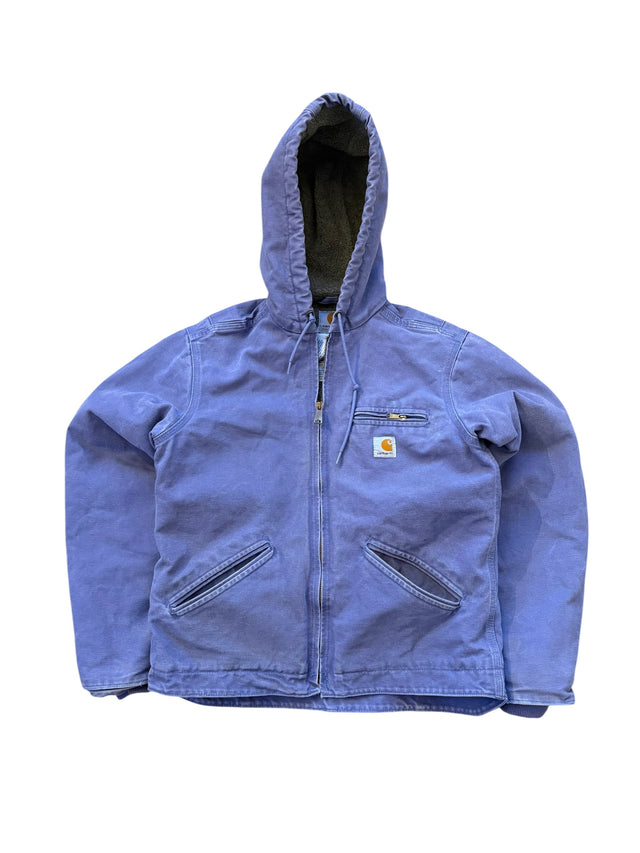 MAGENTA PURPLE HOODED DETROIT